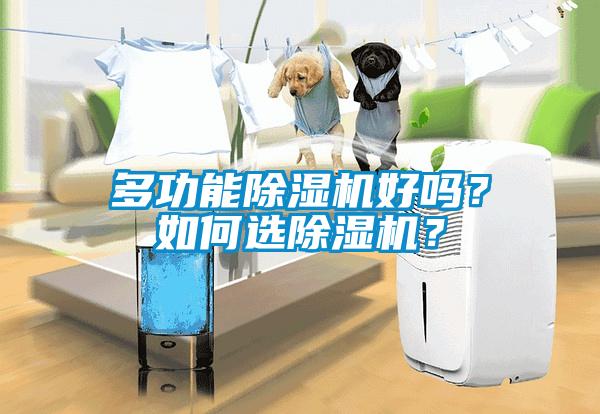 多功能除濕機好嗎？如何選除濕機？