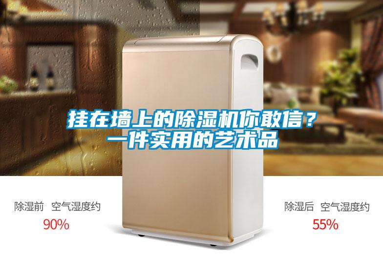 掛在墻上的除濕機你敢信？一件實用的藝術品