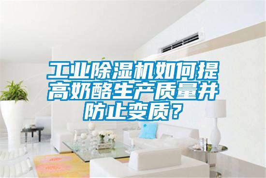 工業(yè)除濕機如何提高奶酪生產(chǎn)質(zhì)量并防止變質(zhì)？