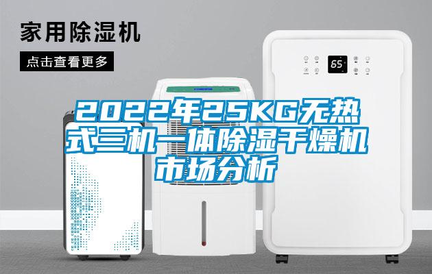 2022年25KG無熱式三機一體除濕干燥機市場分析