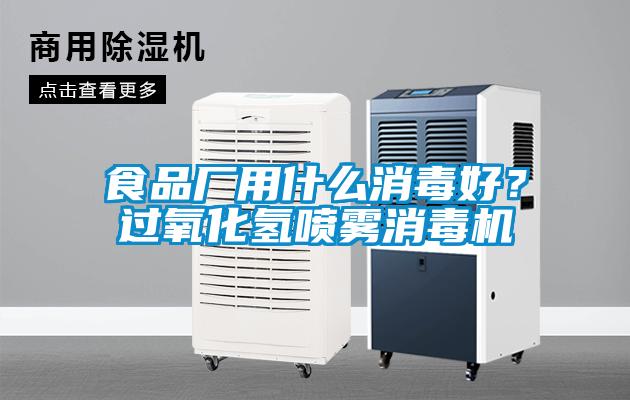 食品廠用什么消毒好？過(guò)氧化氫噴霧消毒機(jī)