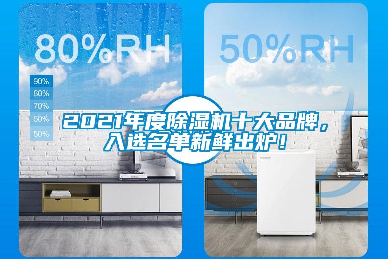 2021年度除濕機(jī)十大品牌，入選名單新鮮出爐！