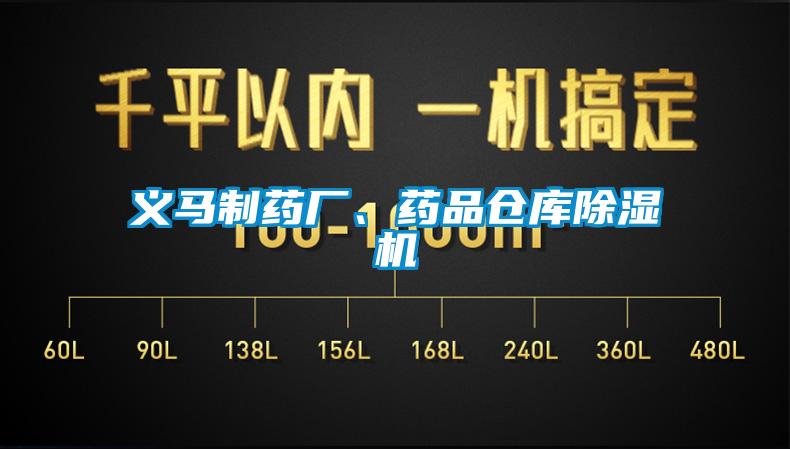 義馬制藥廠、藥品倉庫除濕機