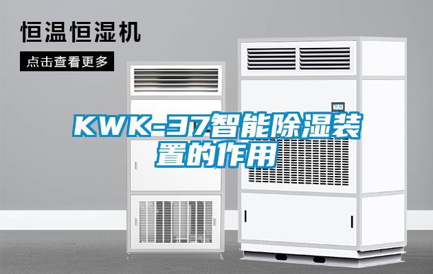 KWK-37智能除濕裝置的作用