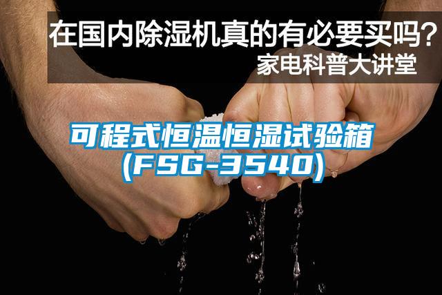 可程式恒溫恒濕試驗(yàn)箱(FSG-3540)