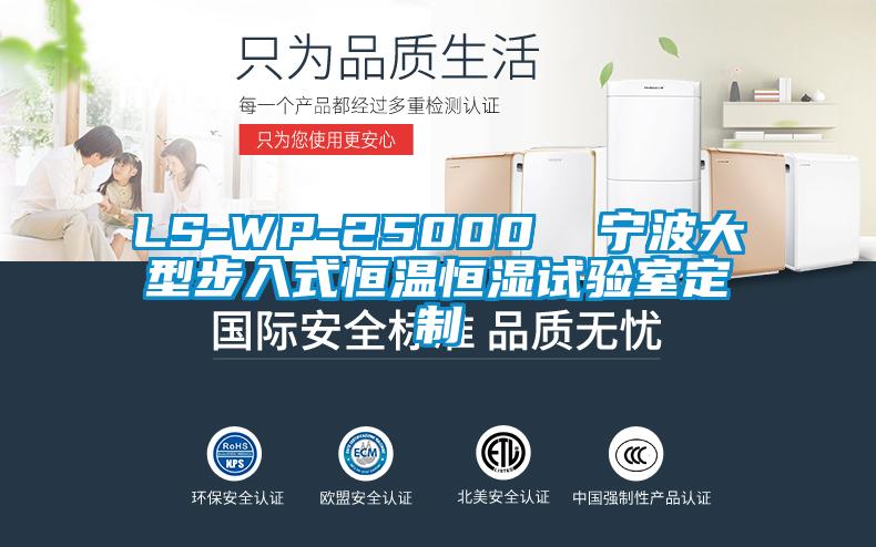 LS-WP-25000  寧波大型步入式恒溫恒濕試驗室定制