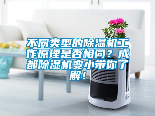 不同類型的除濕機(jī)工作原理是否相同？成都除濕機(jī)變小帶你了解！