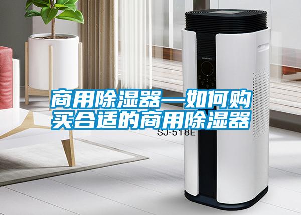 商用除濕器—如何購(gòu)買(mǎi)合適的商用除濕器