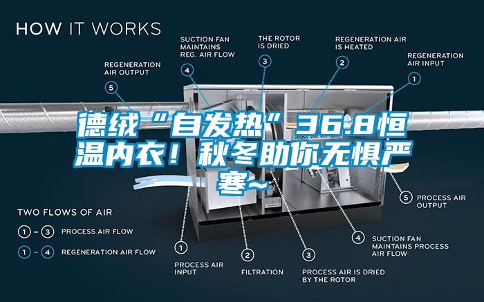 德絨“自發(fā)熱”36.8恒溫內(nèi)衣！秋冬助你無懼嚴(yán)寒~