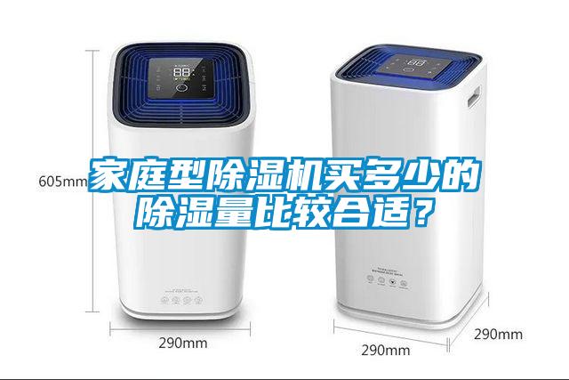 家庭型除濕機買多少的除濕量比較合適？