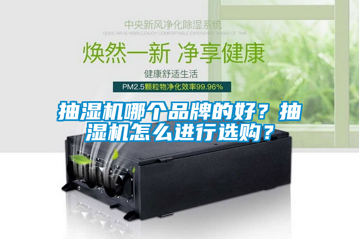 抽濕機哪個品牌的好？抽濕機怎么進行選購？