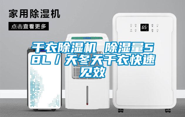 干衣除濕機(jī) 除濕量58L／天冬天干衣快速見(jiàn)效