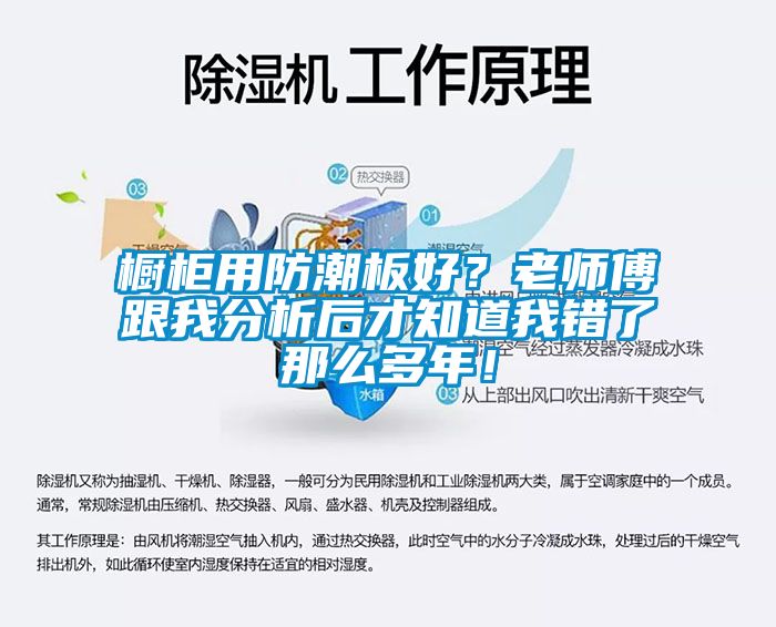 櫥柜用防潮板好？老師傅跟我分析后才知道我錯(cuò)了那么多年！