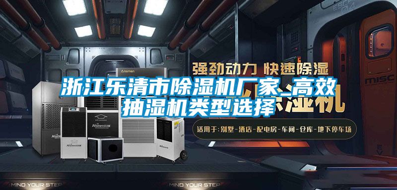 浙江樂清市除濕機廠家_高效抽濕機類型選擇