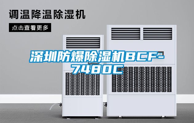 深圳防爆除濕機(jī)BCF-7480C