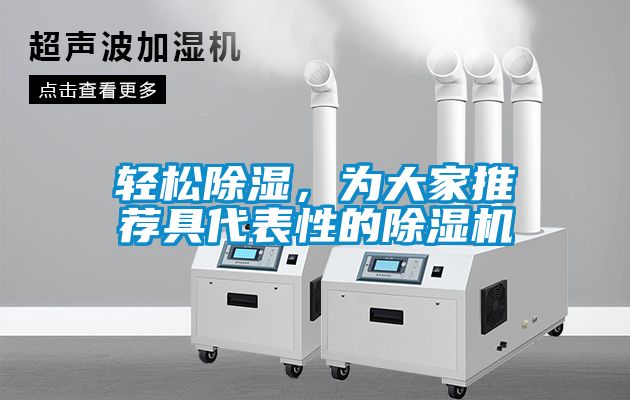 輕松除濕，為大家推薦具代表性的除濕機(jī)