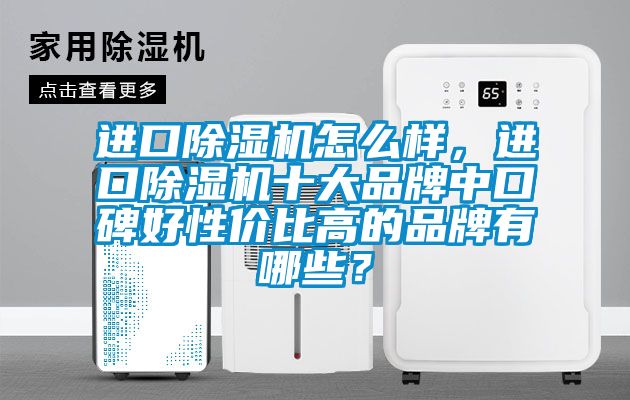 進口除濕機怎么樣，進口除濕機十大品牌中口碑好性價比高的品牌有哪些？