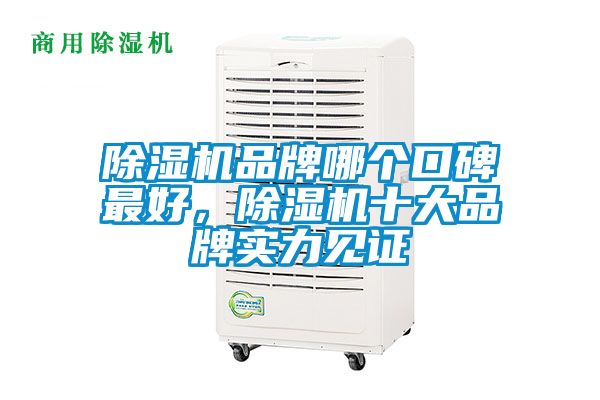 除濕機品牌哪個口碑最好，除濕機十大品牌實力見證