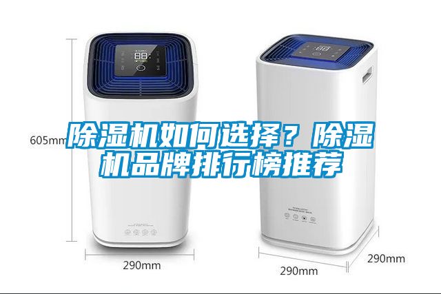 除濕機如何選擇？除濕機品牌排行榜推薦