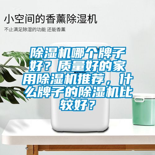 除濕機哪個牌子好？質(zhì)量好的家用除濕機推薦，什么牌子的除濕機比較好？