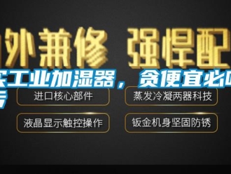 行業(yè)新聞買工業(yè)加濕器，貪便宜必吃虧