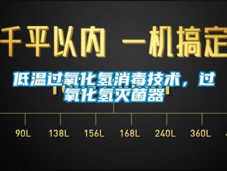 企業(yè)新聞低溫過氧化氫消毒技術，過氧化氫滅菌器